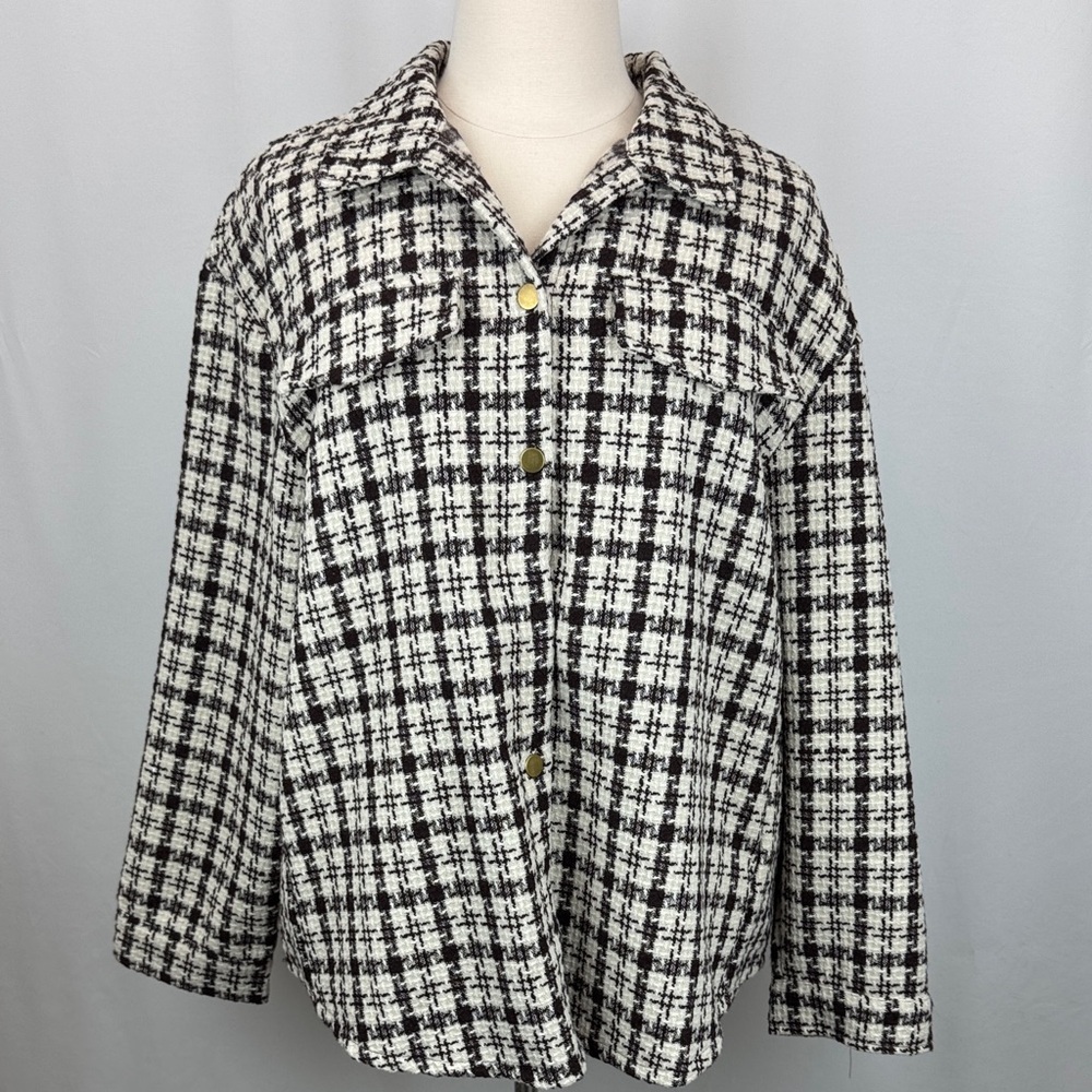 NWOT Hayden Los Angeles 2XL coat jacket tweed